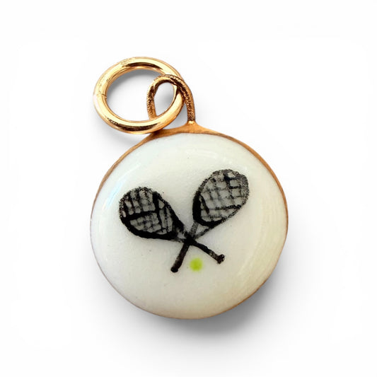 Tennis Charm
