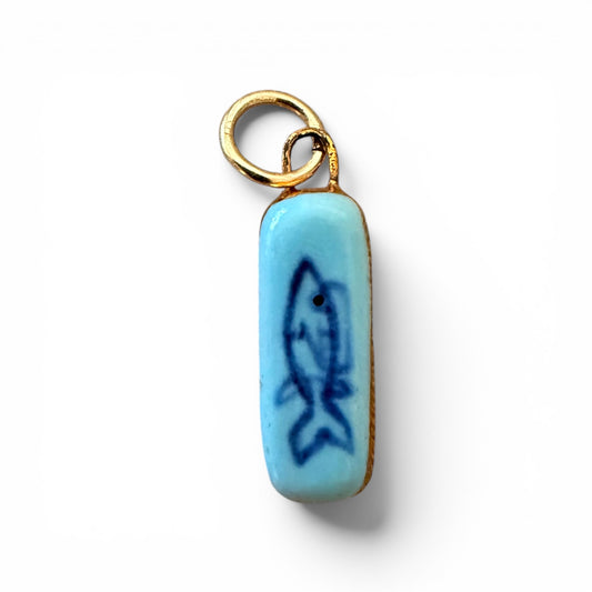 Lucky Blue Fish Charm