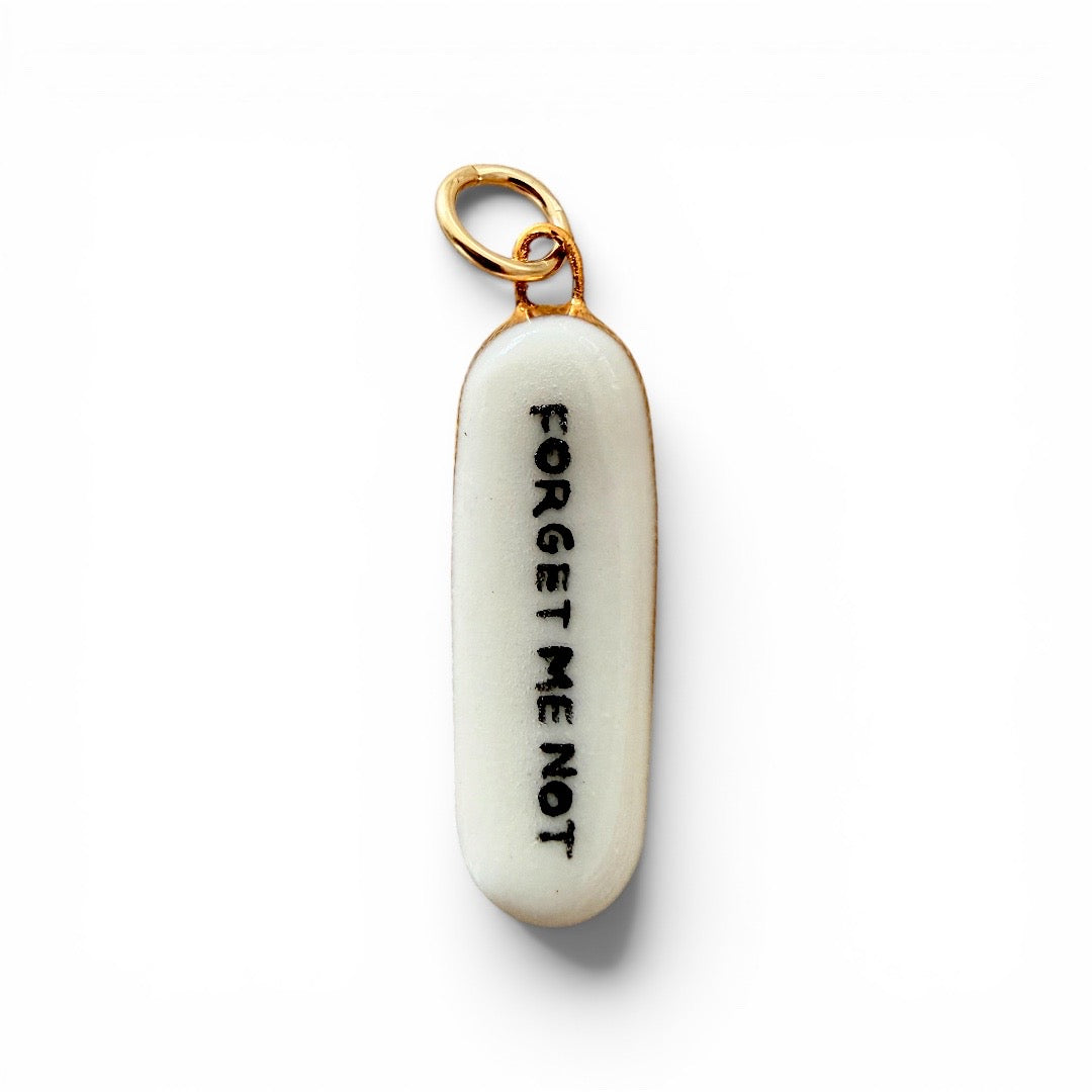 “Forget Me Not” Charm