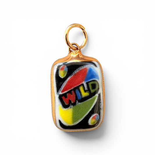 Uno Wild Card Charm