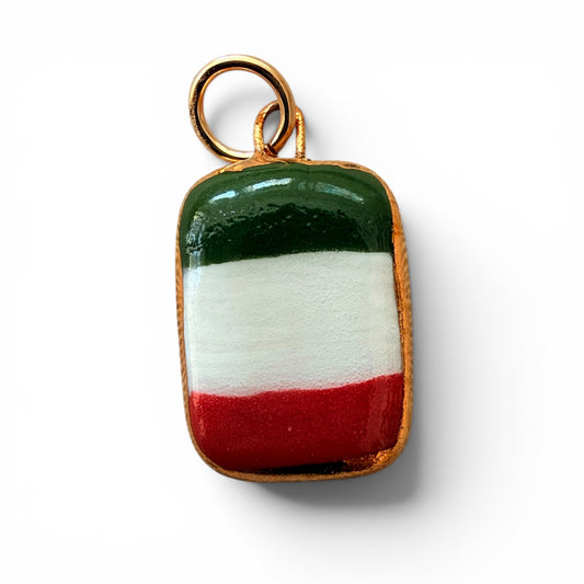 Italian Flag Charm