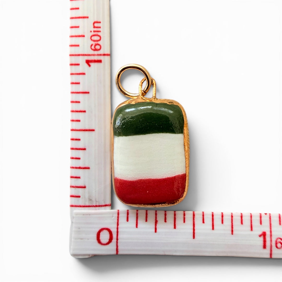 Italian Flag Charm