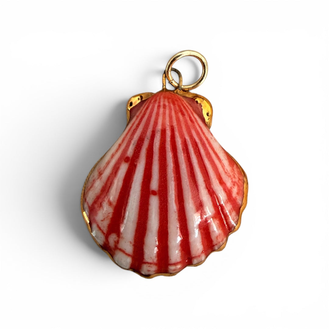 Scallop Seashell Charm