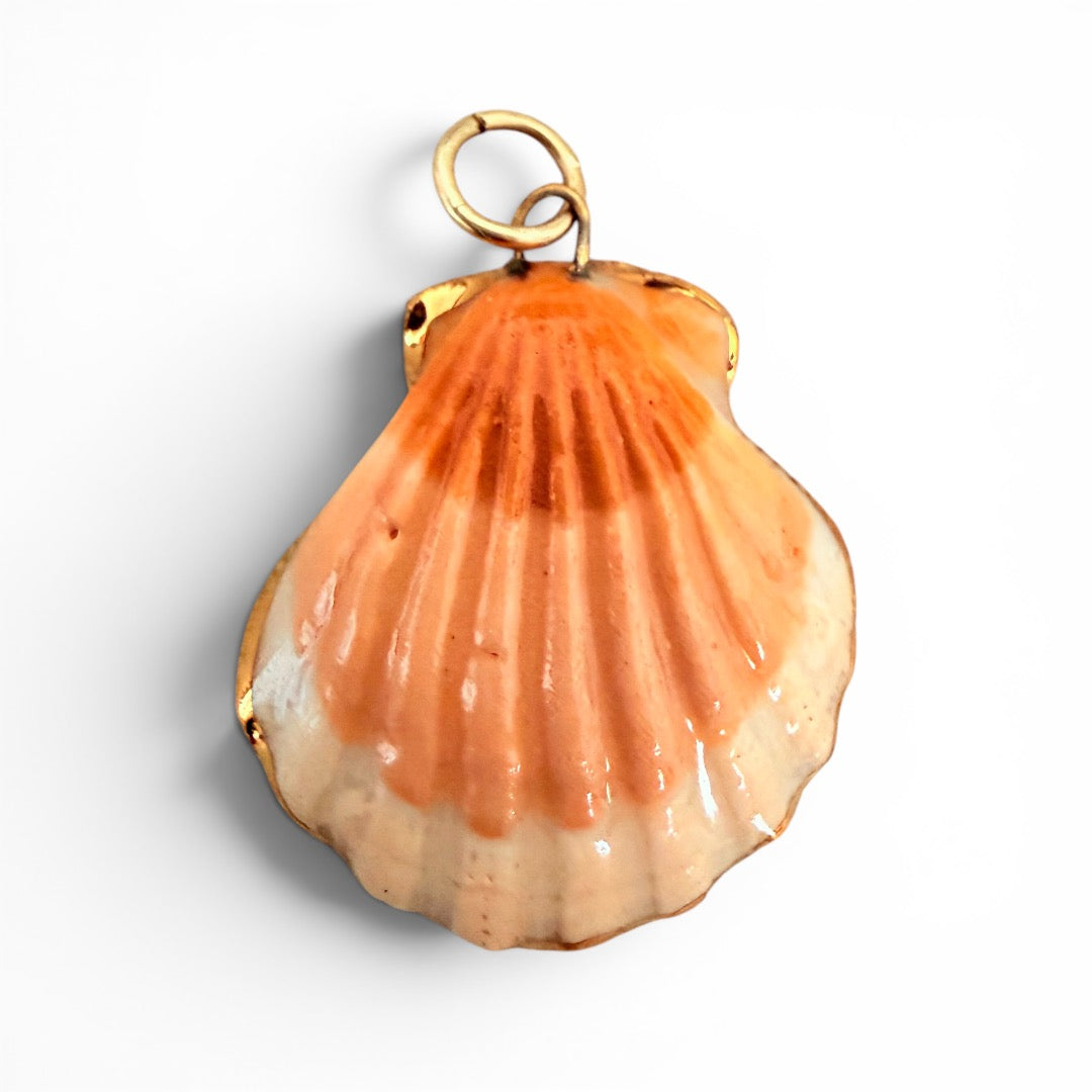 Scallop Seashell Charm