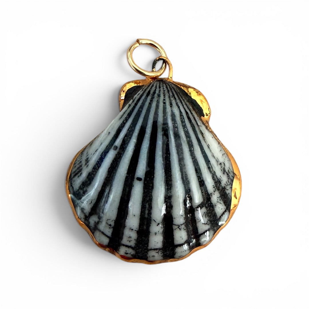 Scallop Seashell Charm