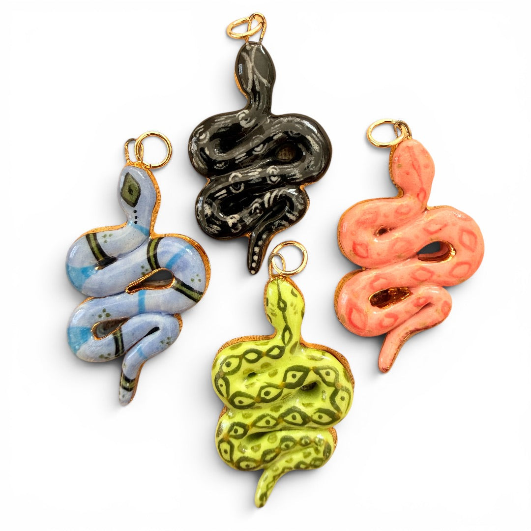 Snake Shape Charm