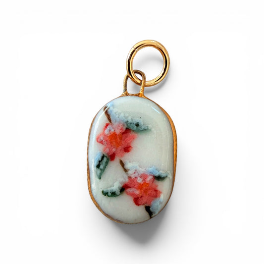 Winter Cherry Blossom Charm