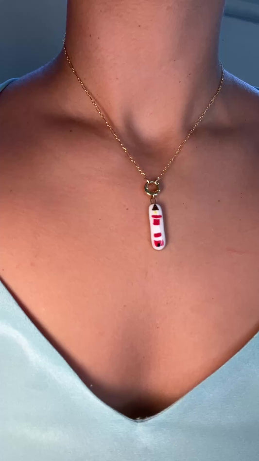 Nautical Lighthouse Charm